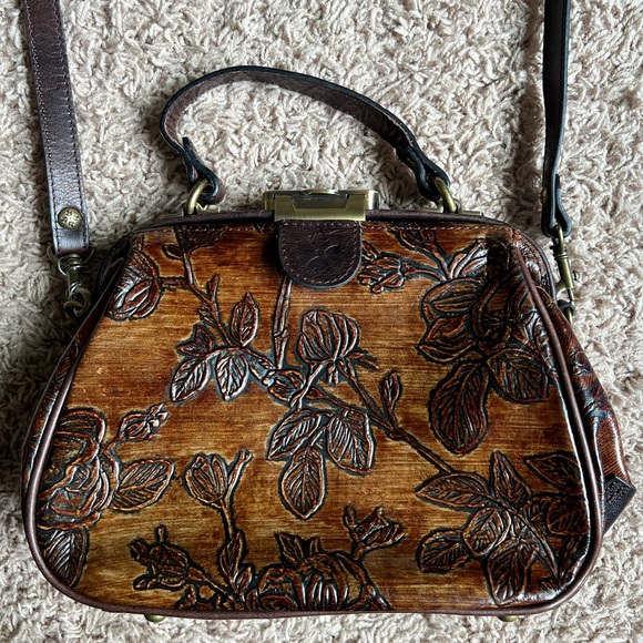 Patricia Nash Bags Patricia Nash Gracchi Barkleaves Embossed
